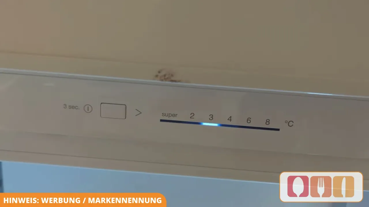 Mir gefällt die unkomplizierte Bedienleiste, mit der sich die Kühltemperatur schnell und präzise einstellen lässt.