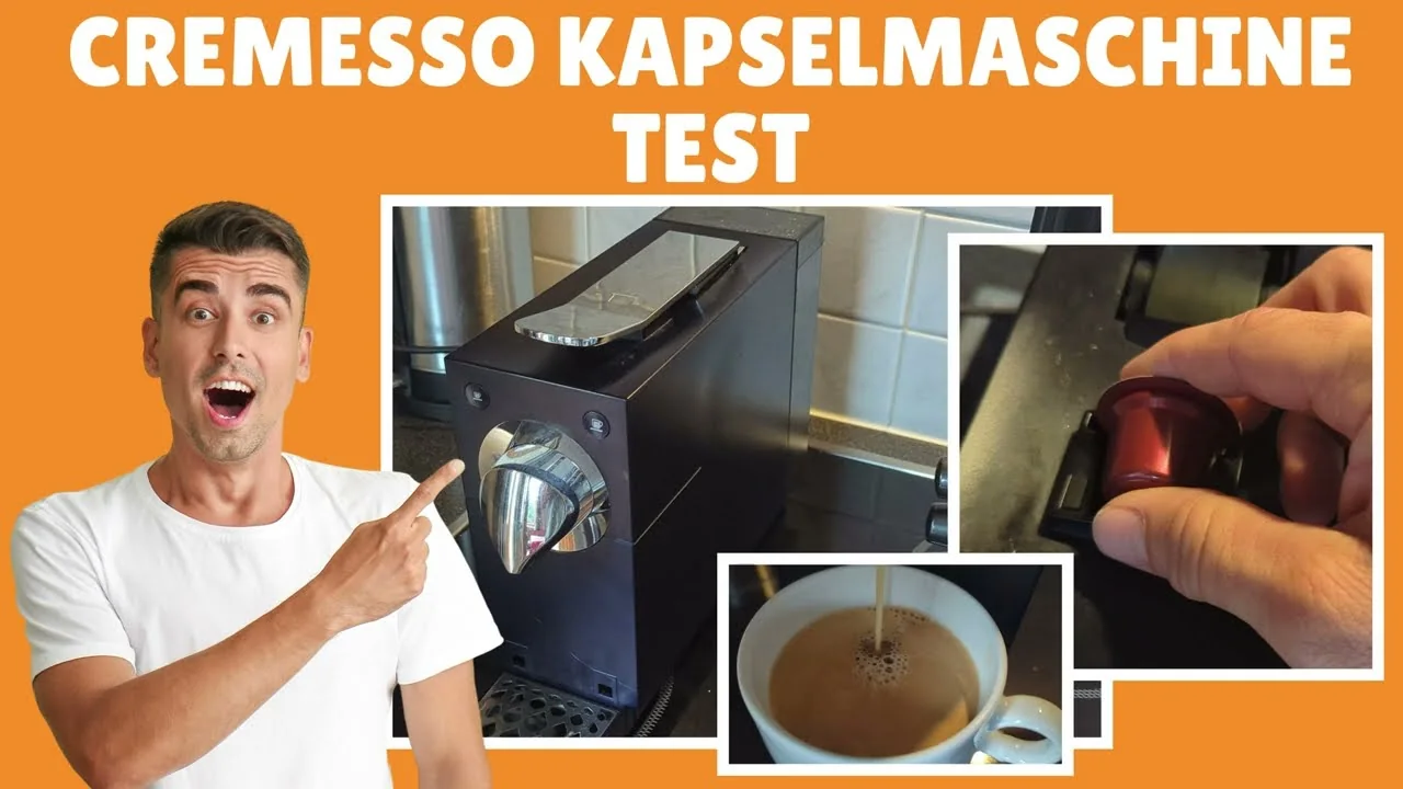 Video: Cremesso Una Automatic Kapselmaschine