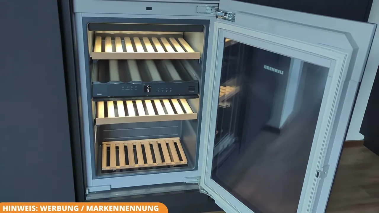 Die zwei getrennten Temperaturzonen sind meiner Ansicht nach perfekt, um Weiß- und Rotwein optimal zu lagern.