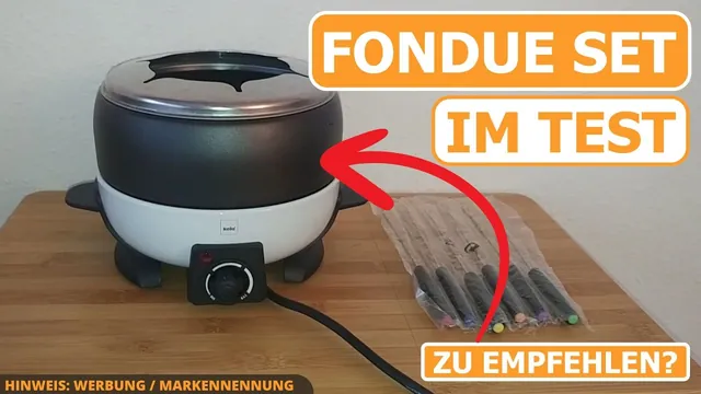 Fondue Set Test (Elektrofondue von Kela)