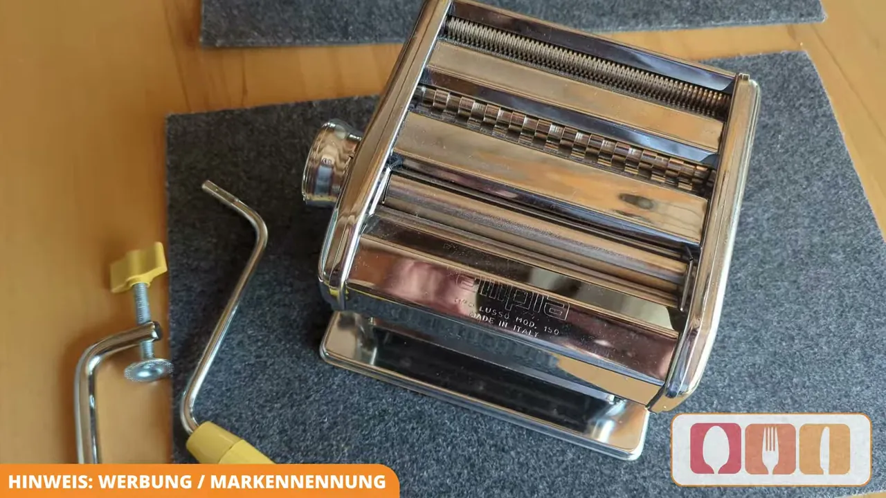 Aus meiner Sicht sorgen die langlebigen Walzen aus lebensmittelechter Aluminiumlegierung für erstklassige Nudelergebnisse.