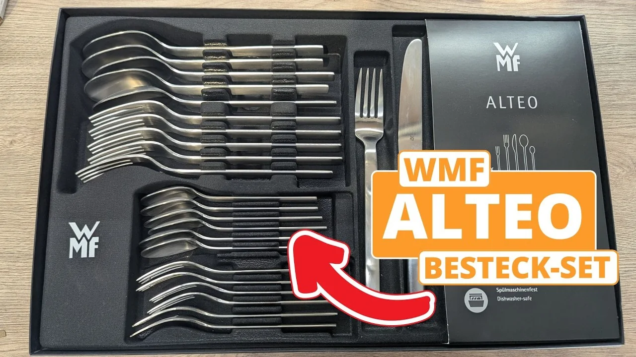 Video: WMF Alteo Besteck Set 60-teilig