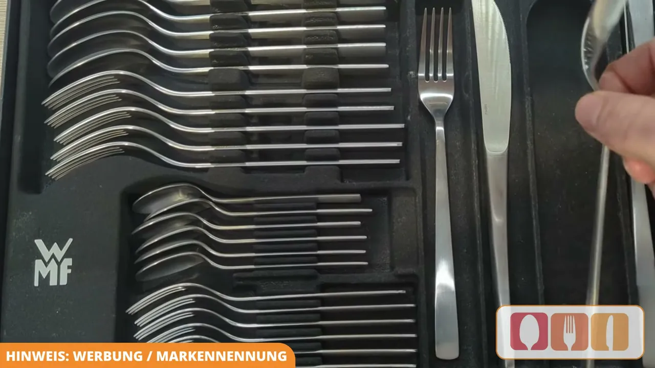 Durch ihre ergonomische Formgebung liegen die spülmaschinenfesten Besteckteile angenehm und sicher in der Hand.