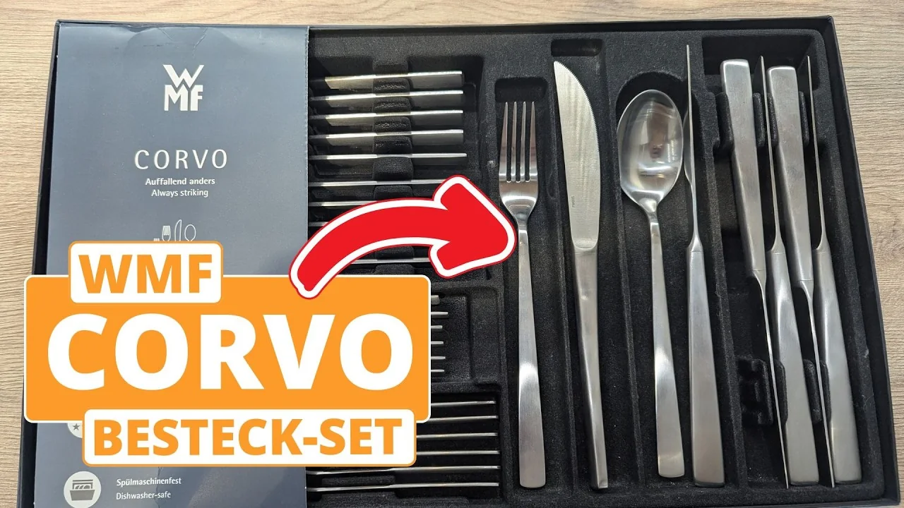 Video: WMF Corvo Besteckset
