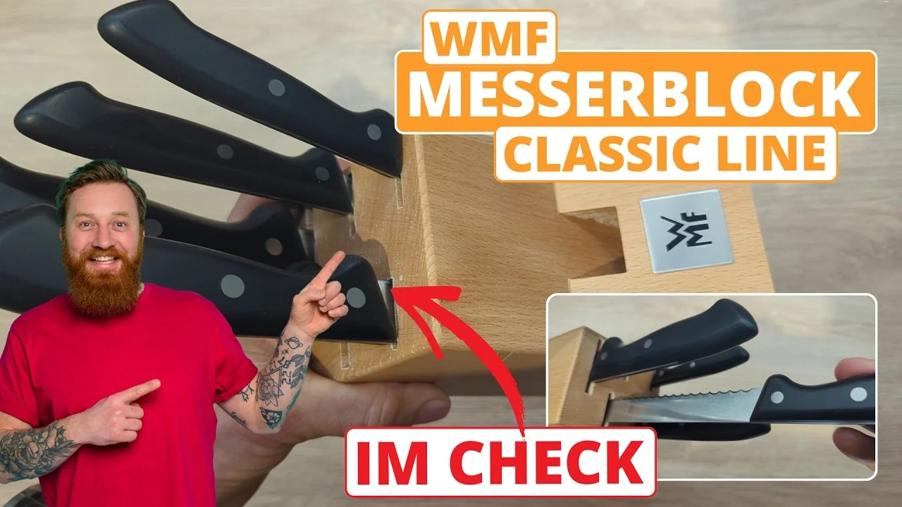 Video: WMF Classic Line Messerblock 6-teilig